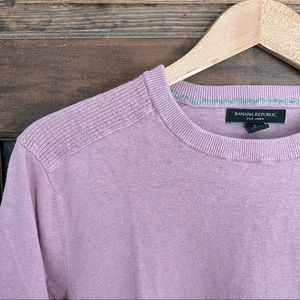 Pink Banana Republic Crewneck sweater
